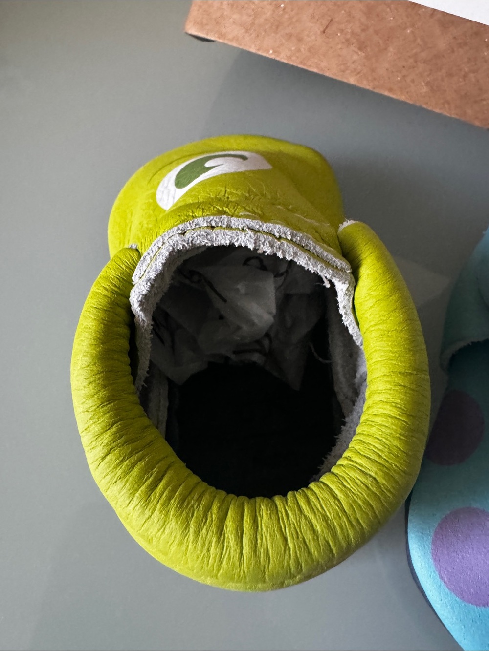 BRNIB 💥Freshly Picked Disney Baby Monsters Inc Moccasins - Picture 3 of 6